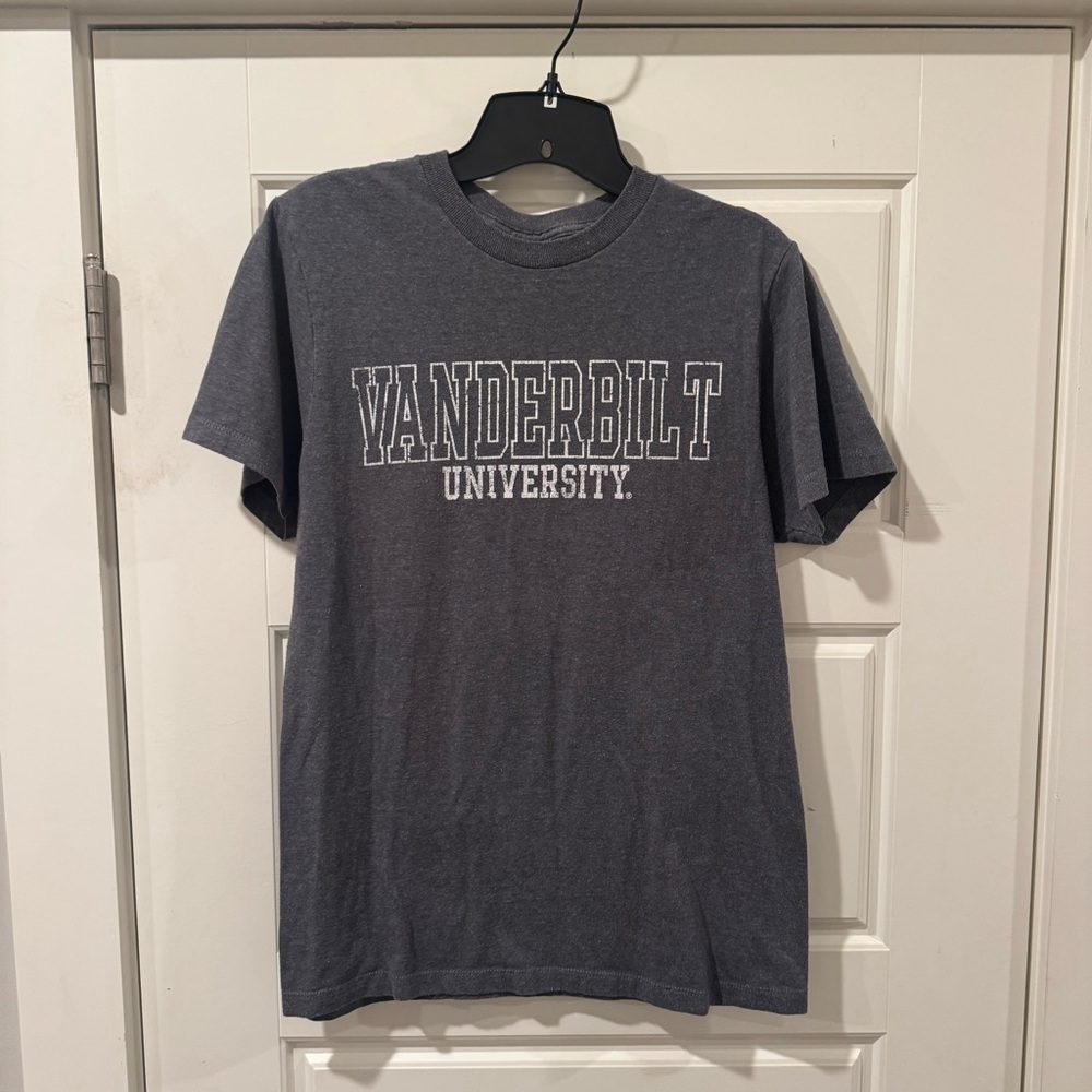 MV Sport Vanderbilt Commodores Gray Tee Shirt‎ Size Small